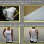 Remeras Dama Musculosas y Cuello Bote sublimar sublimacion blanca spun